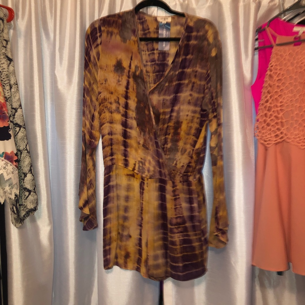 Purple & Gold romper!